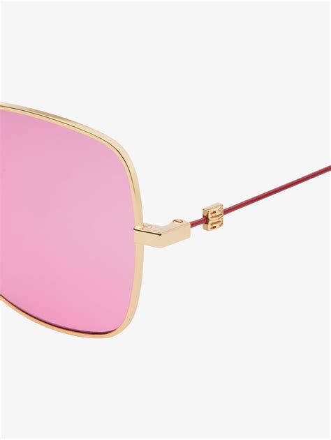 givenchy sonnenbrille rosa herren|GV Speed Unisex Sonnenbrille aus Metall .